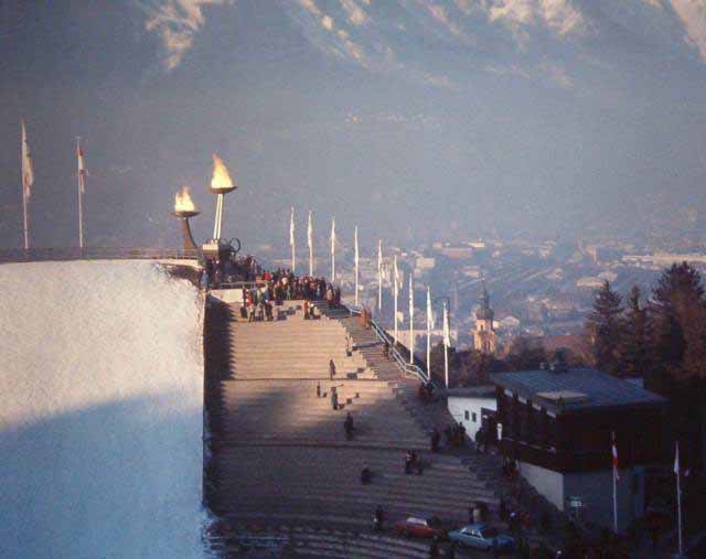 Olympic torches, Innsbruck, Austria